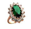 Wholesale Jewelry Women's Metal Geometric Rings Gold Plated