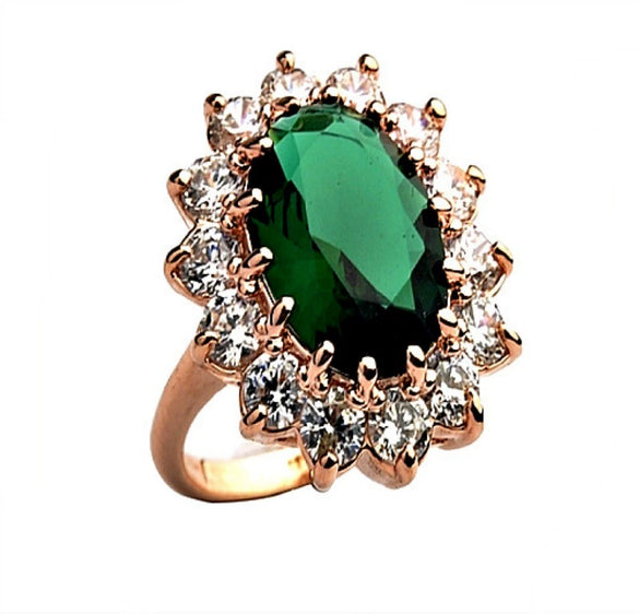 Wholesale Jewelry Women's Metal Geometric Rings Gold Plated