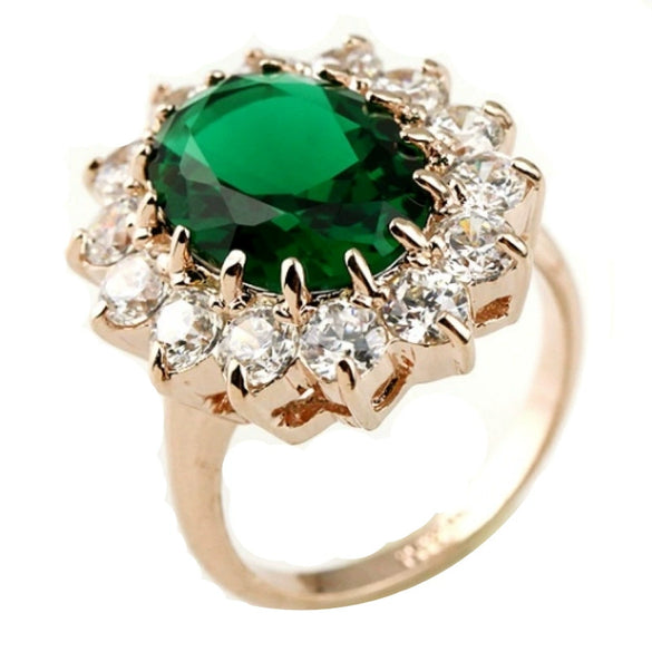 Wholesale Jewelry Women's Metal Geometric Rings Gold Plated