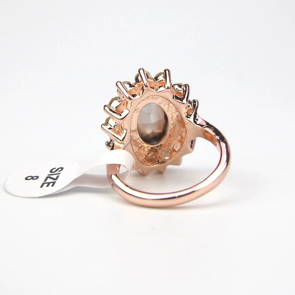 Wholesale Jewelry Women's Metal Geometric Rings Gold Plated