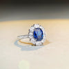 Wholesale Jewelry Women's S925 Sterling Silver Ring With Flower Pattern And Electroplating Process