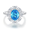 Wholesale Jewelry Women's S925 Sterling Silver Ring With Flower Pattern And Electroplating Process