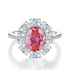 Wholesale Jewelry Women's S925 Sterling Silver Ring With Flower Pattern And Electroplating Process