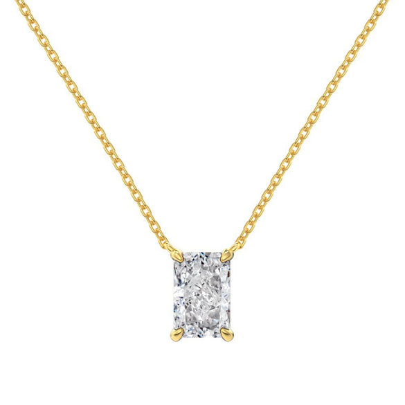 Wholesale Jewelry Women's 925 Sterling Silver Ring Necklace With Flower Cut Zircon Electroplated Highend Geometric Design