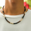 Wholesale Jewelry Wooden Geometric Handmade Men's Necklace