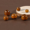 Wholesale Jewelry Wooden Round Bead Antique Handmade Oil Treated Beaded Bracelet Accessories