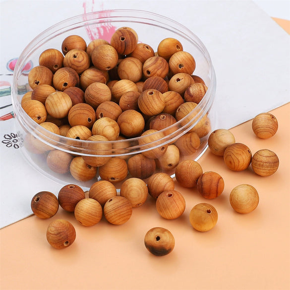 Wholesale Jewelry Wooden Round Bead Antique Handmade Oil Treated Beaded Bracelet Accessories