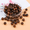 Wholesale Jewelry Wooden Round Bead Antique Handmade Oil Treated Beaded Bracelet Accessories