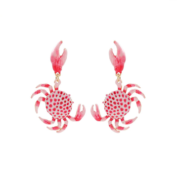 Wholesale Jewelry Zinc Alloy Animal Zodiac Pattern Electroplated Exaggerated Multi Layer Earrings For Women