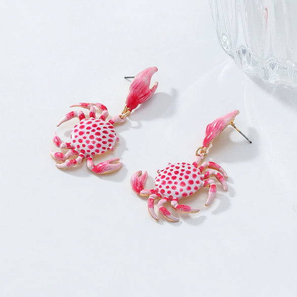 Wholesale Jewelry Zinc Alloy Animal Zodiac Pattern Electroplated Exaggerated Multi Layer Earrings For Women