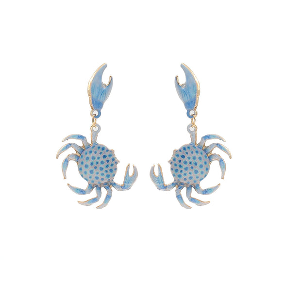 Wholesale Jewelry Zinc Alloy Animal Zodiac Pattern Electroplated Exaggerated Multi Layer Earrings For Women