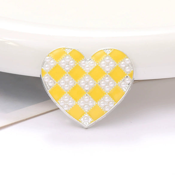 Wholesale Jewelry Zinc Alloy Dripping Oil Love Pattern Accessories