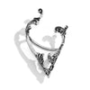 Wholesale Jewelry Zinc Alloy Geometric Style Electroplating Elf Ear Studs For Women