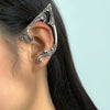 Wholesale Jewelry Zinc Alloy Geometric Style Electroplating Elf Ear Studs For Women