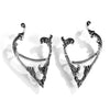 Wholesale Jewelry Zinc Alloy Geometric Style Electroplating Elf Ear Studs For Women
