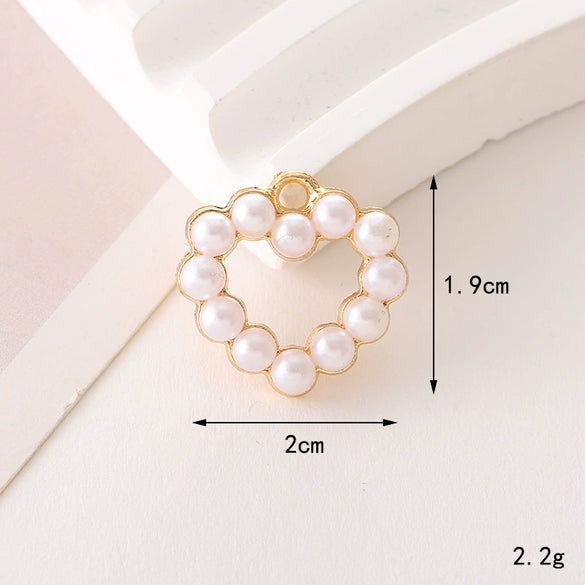 Wholesale Jewelry Zinc Alloy Love Bow Pendant Accessories With Hirback Pattern And Dripping Oil Design For Women