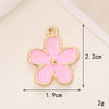 Wholesale Jewelry Zinc Alloy Love Bow Pendant Accessories With Hirback Pattern And Dripping Oil Design For Women