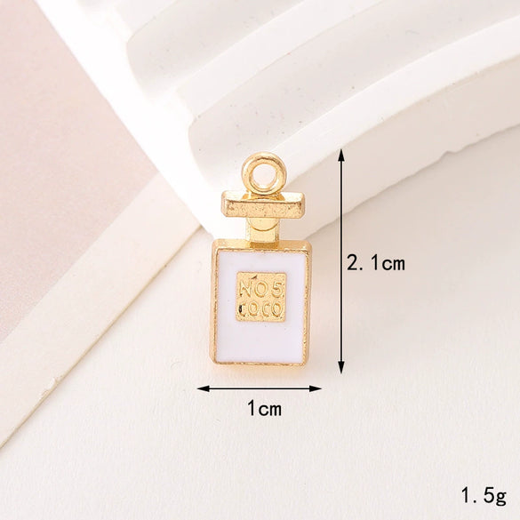Wholesale Jewelry Zinc Alloy Love Bow Pendant Accessories With Hirback Pattern And Dripping Oil Design For Women