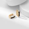 Wholesale Jewelry Zirconia Copper Geometric Earrings
