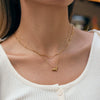Wholesale 18K Gold Electroplated Stainless Steel Animal Shape Puppy Necklace For Women