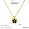 Wholesale 18K Gold Plated Butterfly Heart Micro Inlaid Unisex Necklace With Heart Shape And Animal Zodiac Patterns Cross Chain