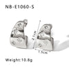 Wholesale 18K Gold Plated Geometric Stainless Steel Earrings For Women