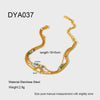 Wholesale 18K Gold Plated Stainless Steel Constellation Moon Pendant Multilayer Anklet For Women Luxury Jewelry