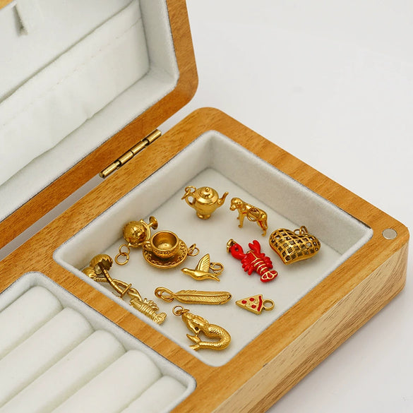 Wholesale 18K Gold Plated Stainless Steel Quirky Cartoon Jewelry Necklace And Bracelet Accessories