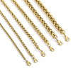 Wholesale Keel Chain Cuban Titanium Steel Chain Geometric Style Electroplated For Men And Women