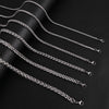 Wholesale Keel Chain Cuban Titanium Steel Chain Geometric Style Electroplated For Men And Women