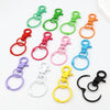 Wholesale Key Chain Accessories Zinc Alloy Handmade Painted Pendant Doll Bag Key Ring