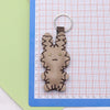 Wholesale Keychain Leather Animal Hand Sewn Retro Trend