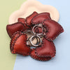 Wholesale Keychain Leather Animal Hand Sewn Retro Trend