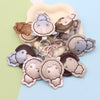 Wholesale Keychain Leather Animal Hand Sewn Retro Trend