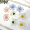 Wholesale Lace Flower Stud Earrings With S925 Silver Needle Fresh Fairy Temperament
