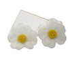 Wholesale Lace Flower Stud Earrings With S925 Silver Needle Fresh Fairy Temperament