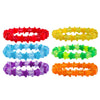 Wholesale Ladies Acrylic Geometric Fivepointed Star Handmade Elastic Multilayer Bracelet