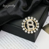Wholesale Ladies Alloy Geometric Anti Light Collar Pins Corsage Accessories Electroplated Brooch