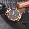 Wholesale Ladies Casual Quartz Watch With Alloy Case Fine Steel Strap And Round Dial Star Design