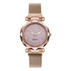 Wholesale Ladies Casual Quartz Watch With Alloy Case Fine Steel Strap And Round Dial Star Design