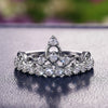 Wholesale Ladies Copper Crown Ring With Electroplating