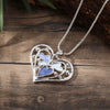 Wholesale Ladies Enamel Geometric Starfish Zinc Alloy Necklace With Paint Oil Processing And Irregular Flower Design