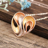 Wholesale Ladies Enamel Geometric Starfish Zinc Alloy Necklace With Paint Oil Processing And Irregular Flower Design