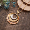 Wholesale Ladies Enamel Geometric Starfish Zinc Alloy Necklace With Paint Oil Processing And Irregular Flower Design
