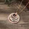 Wholesale Ladies Enamel Geometric Starfish Zinc Alloy Necklace With Paint Oil Processing And Irregular Flower Design