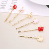 Wholesale Ladies Fashion Alloy Hair Clips In Cartoon Style With Piglet Design And Electroplating Treatment