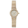 Wholesale Ladies Fashion Casual Compact Steel Band Quartz Watch With Alloy Case Round Dial And Ordinary Glass Mirror