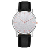 Wholesale Ladies Leisure Quartz Watches With Starry Design Alloy Case Imitation Leather Belt And Round Dial
