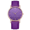 Wholesale Ladies Leisure Quartz Watches With Starry Design Alloy Case Imitation Leather Belt And Round Dial