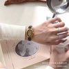Wholesale Ladies Medieval Style Oval Dial Alloy Case Watch